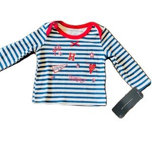 Tommy Hilfiger infant long sleeve tee 3/6 months
